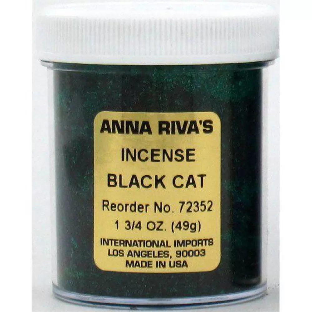 1 3/4 oz Anna Riva Incense Powder - Black Cat