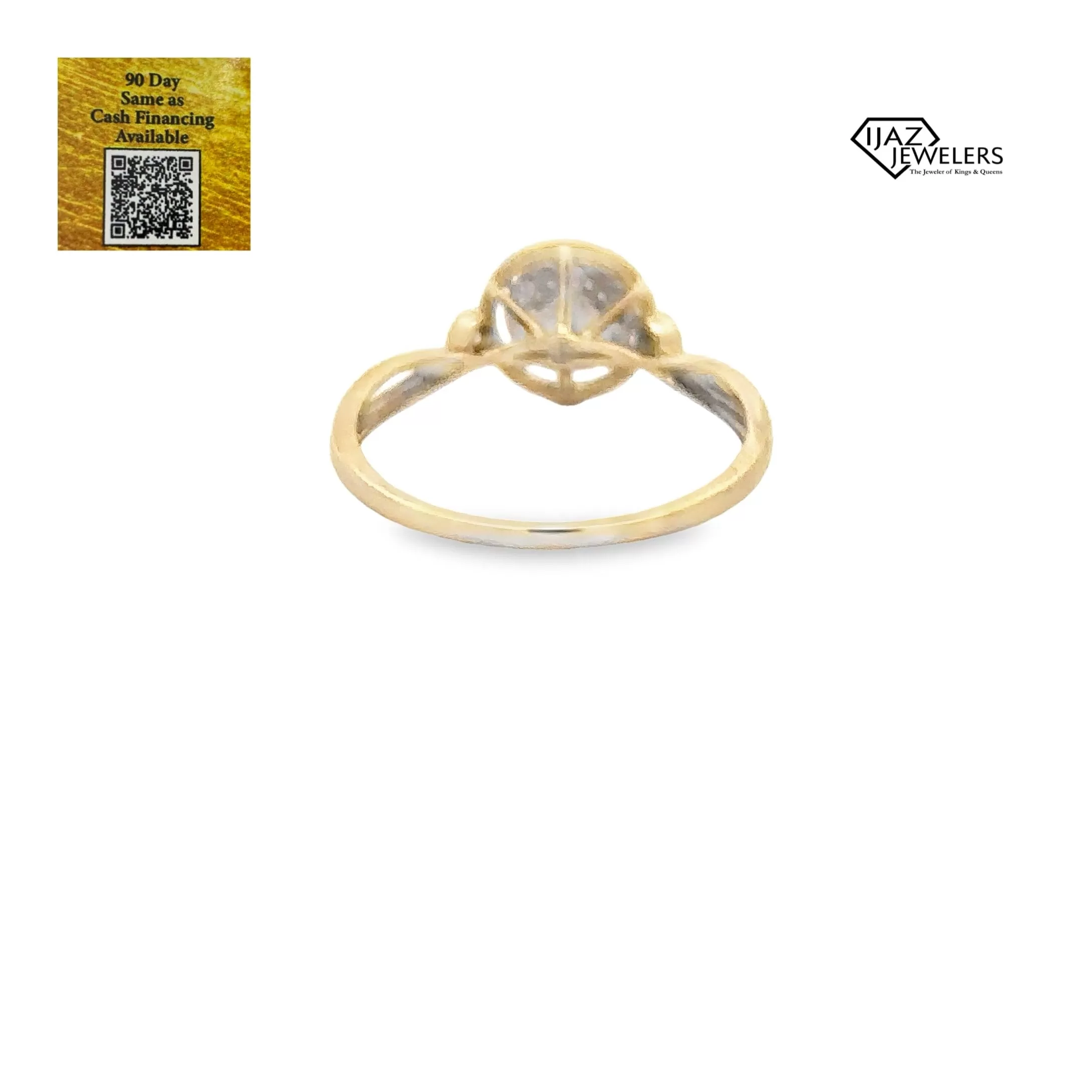 10K Gold 0.13 CTW Diamond Ladies Ring