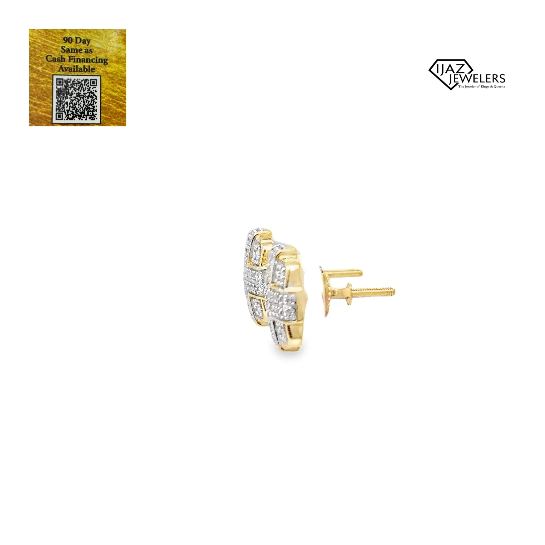 10K Gold 0.27 CTW Diamond Earrings