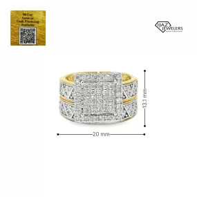 10K Gold 1.19 CTW Diamond Ladies Wedding Set