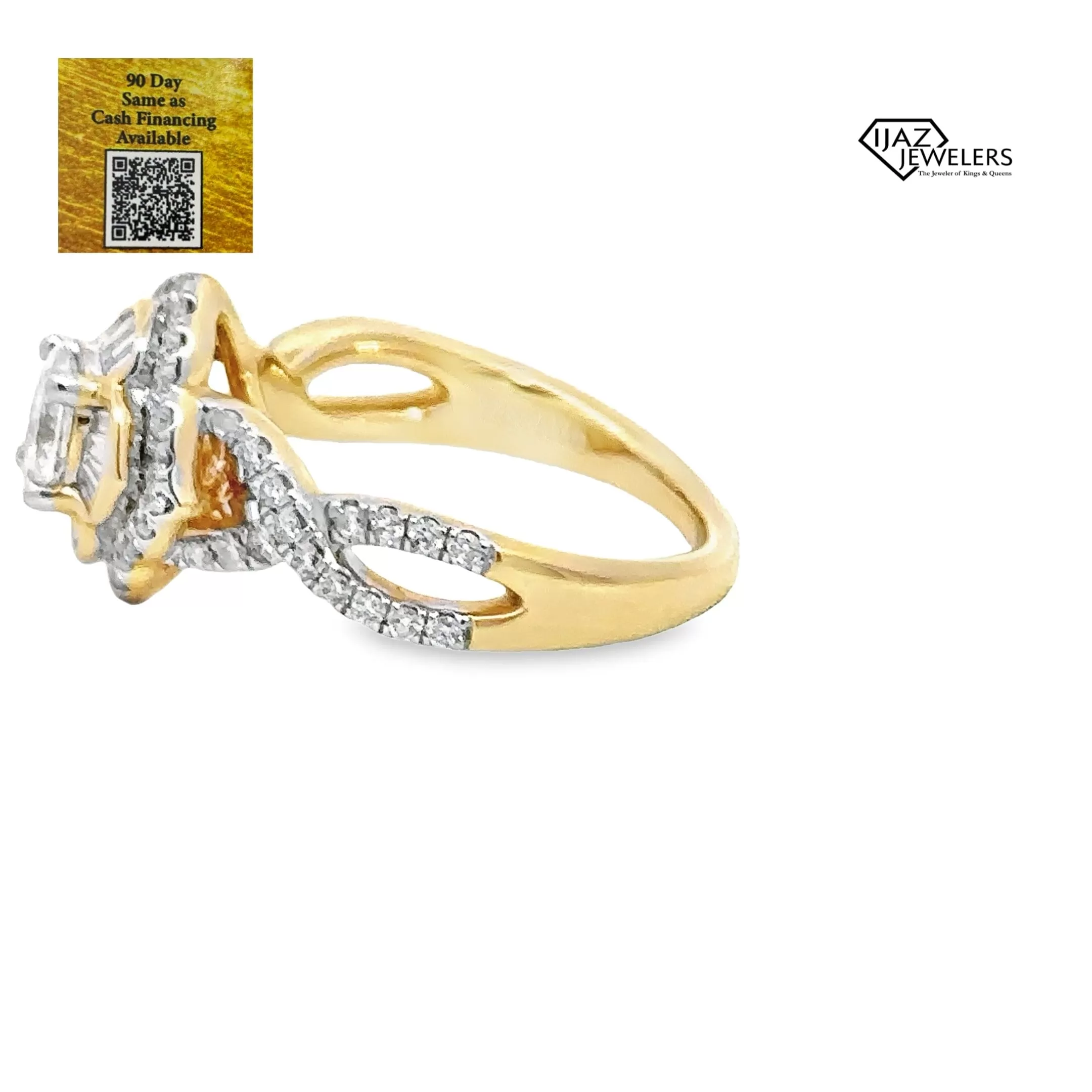 10K Gold 1.76 CTW Diamond Ladies Ring