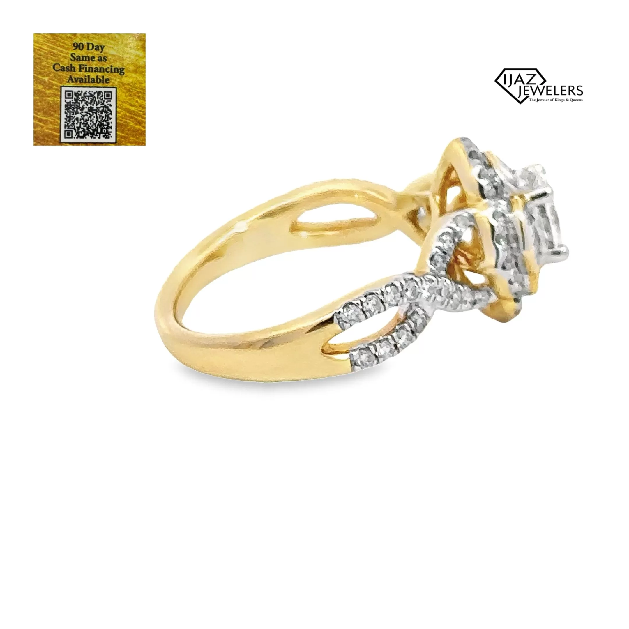 10K Gold 1.76 CTW Diamond Ladies Ring