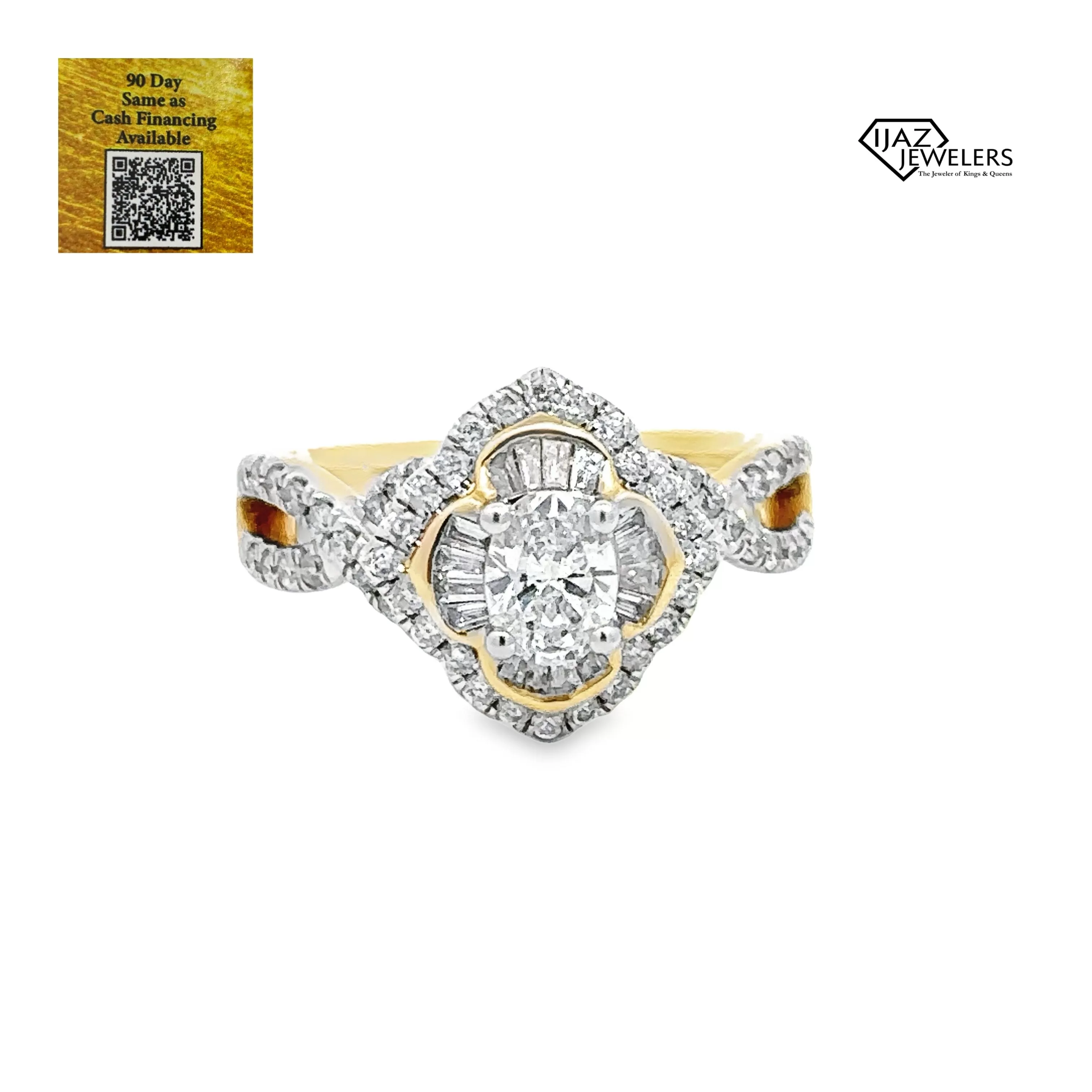 10K Gold 1.76 CTW Diamond Ladies Ring