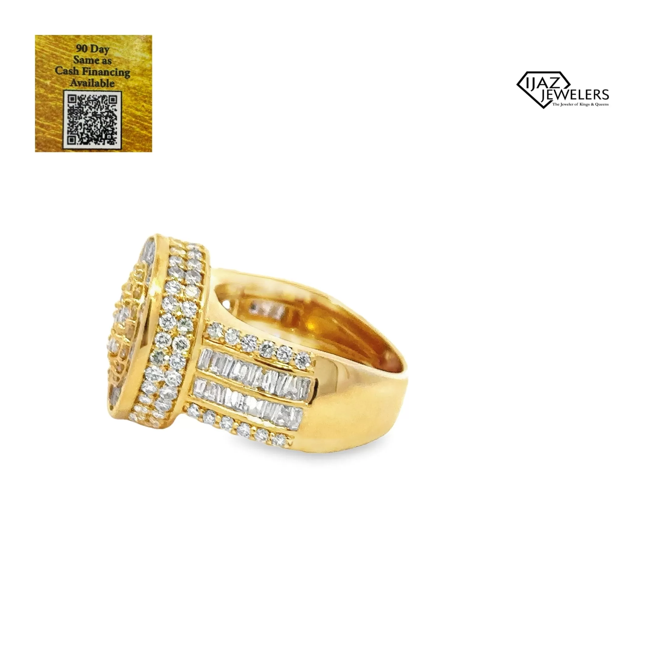 10k gold 4.17 CTW Diamond Ring