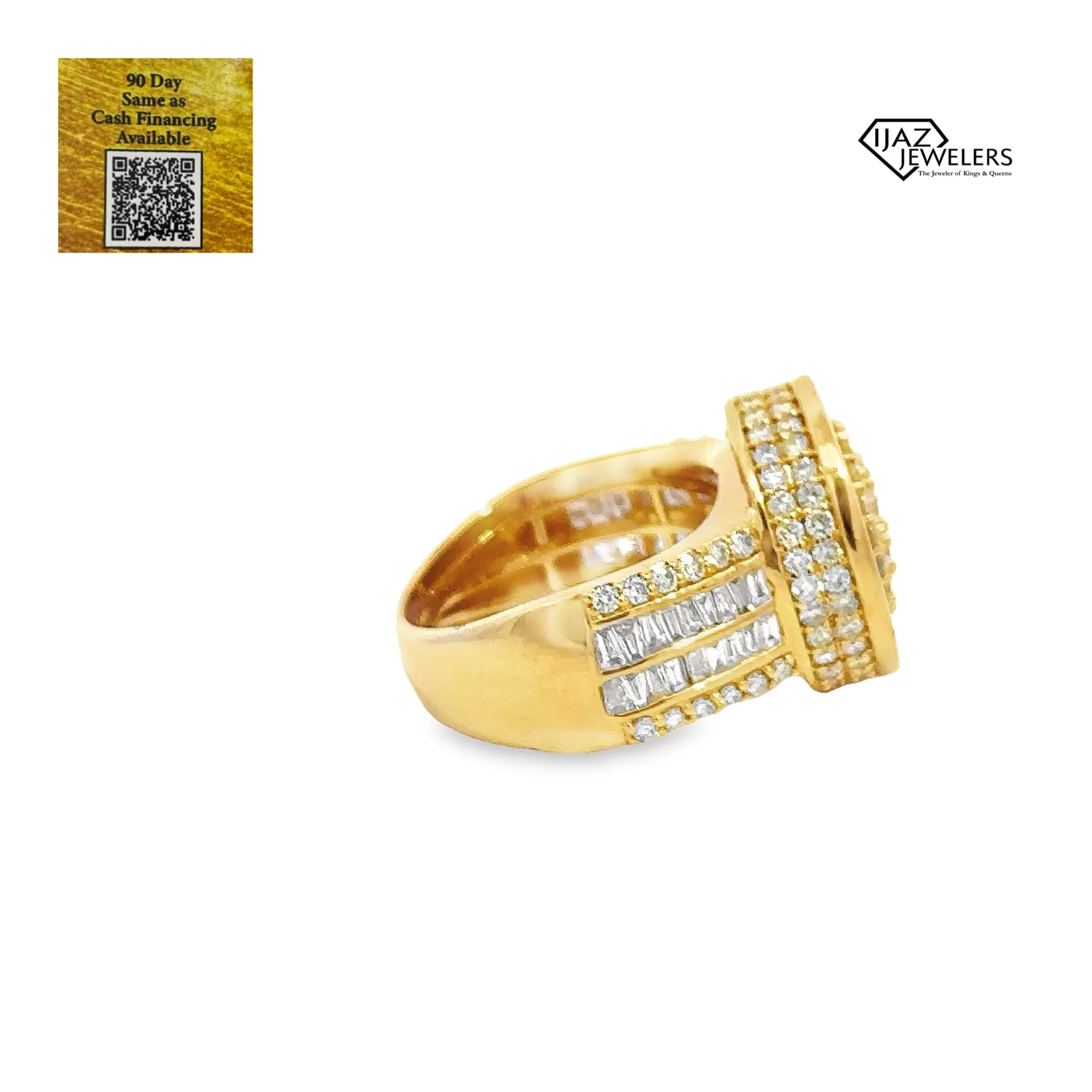 10k gold 4.17 CTW Diamond Ring