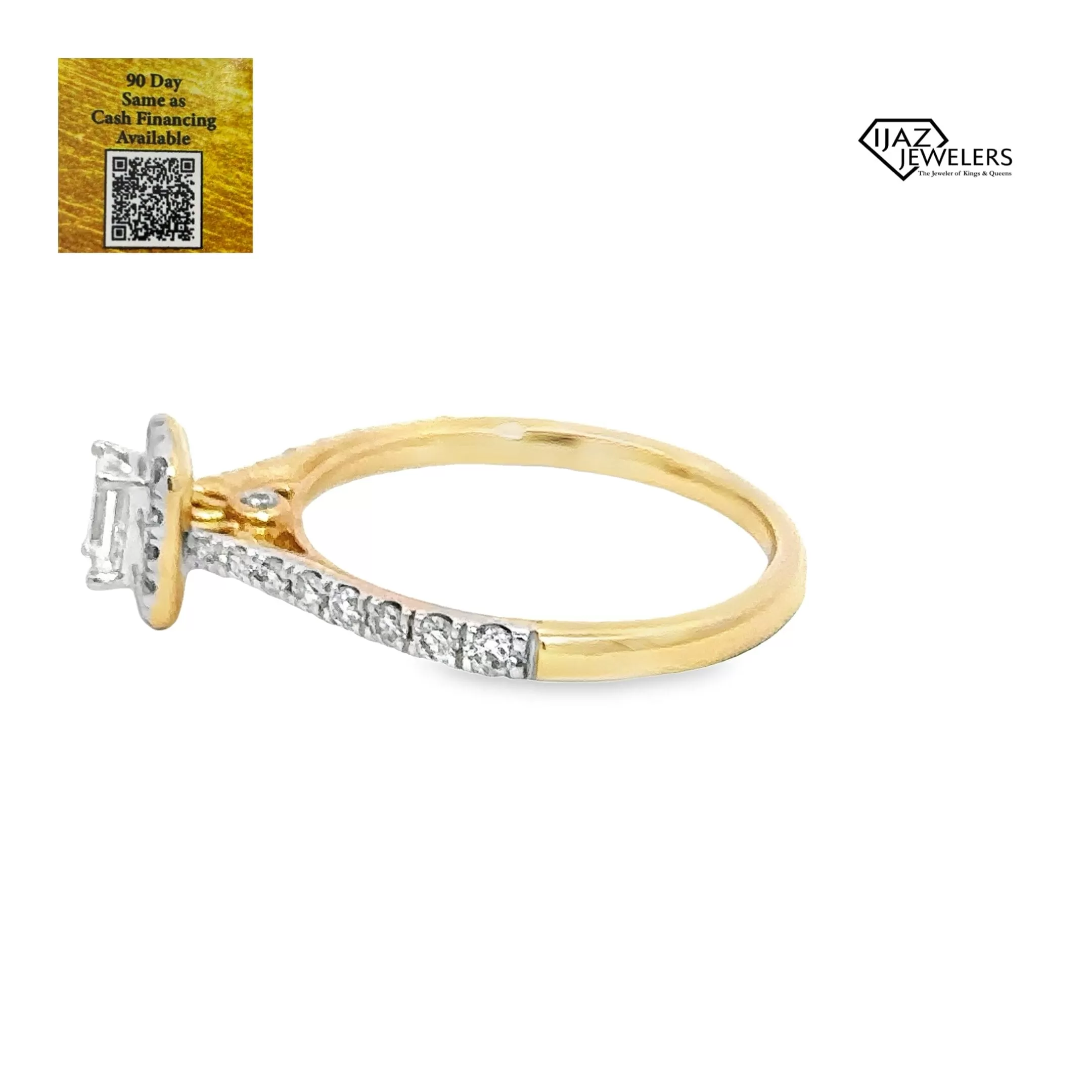 14K Gold 0.72 CTW Diamond Ladies Ring