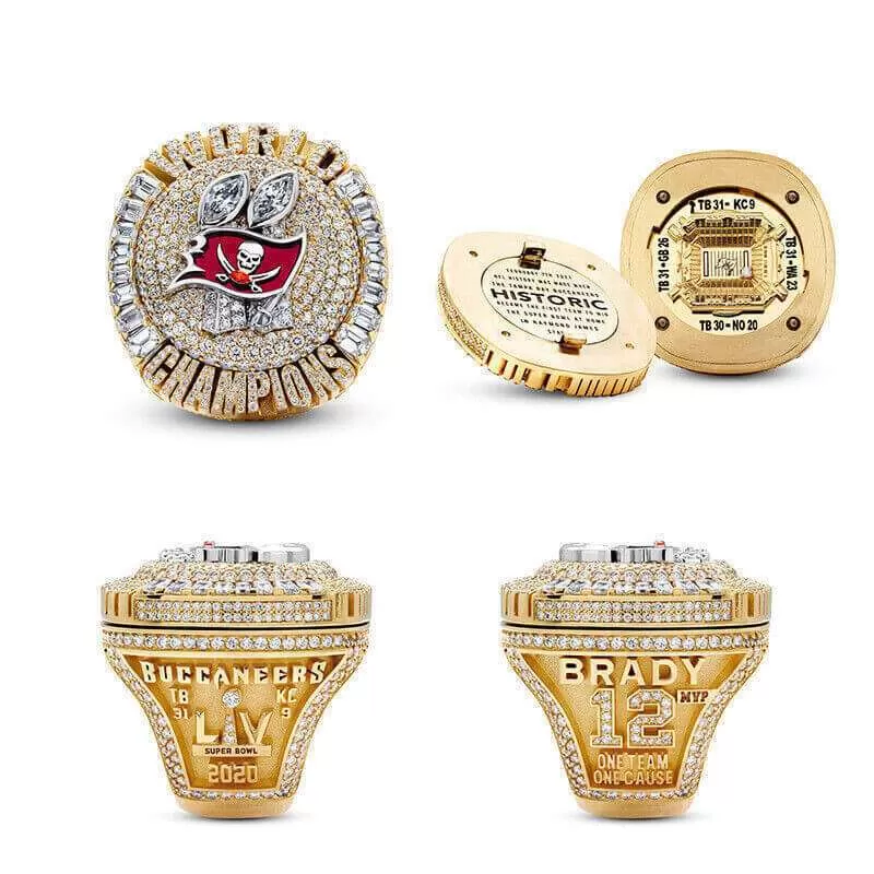 2020-2021 Tampa Bay Buccaneers Super Bowl NFL Championship Ring