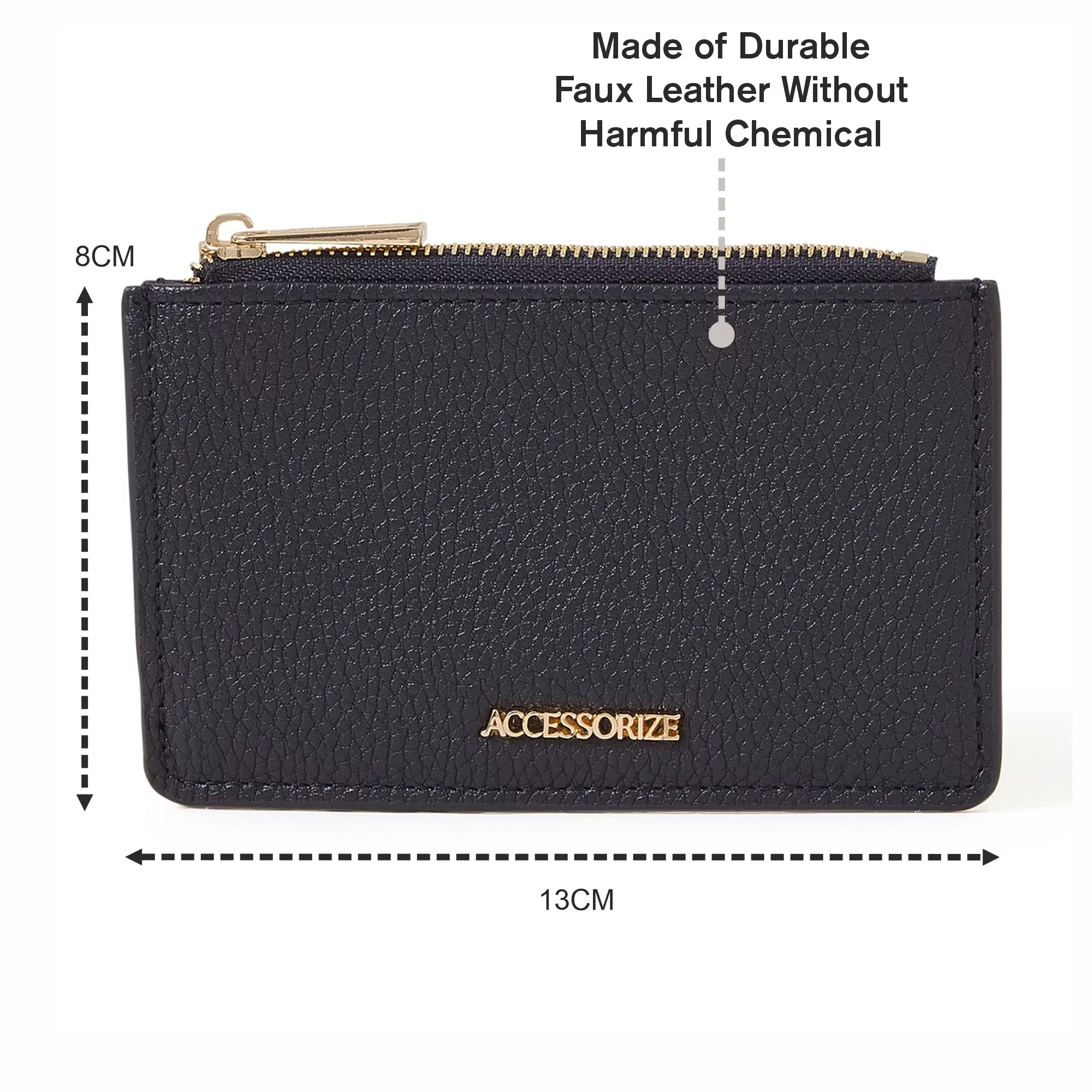 Accessorize London Women's Navy
 Classic Cardholder