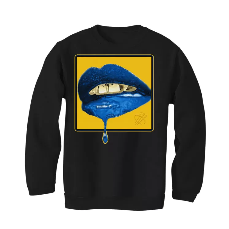 AIR JORDAN 14 LANEY |ILLCURRENCY Black T-Shirt (LIPSTICK)