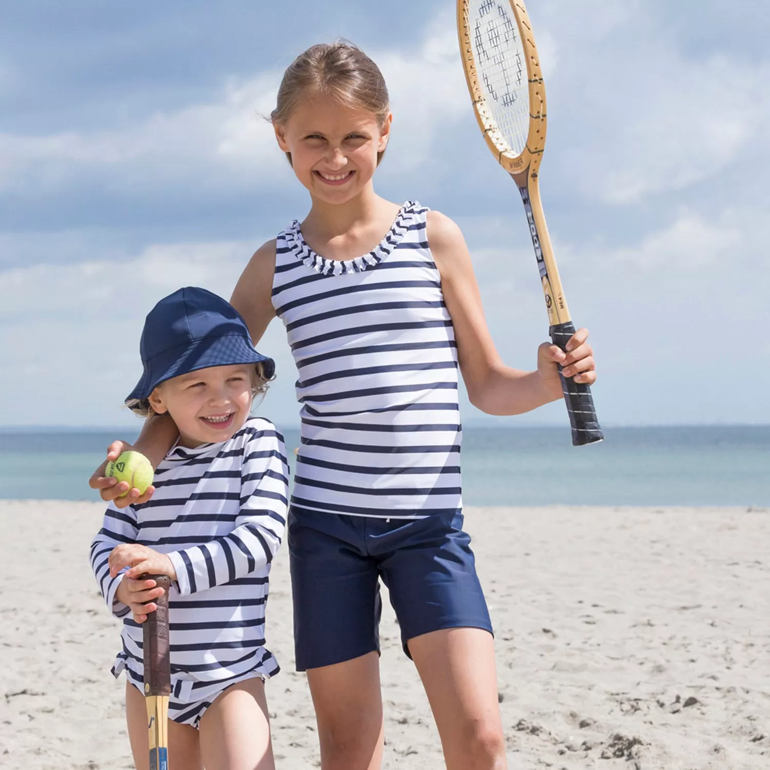 Alex UV Swim Shorts - Navy