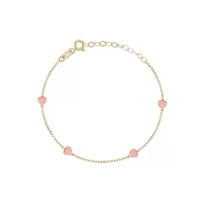 ALL HEART ENAMEL BRACELET