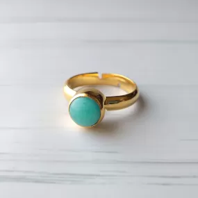 Amazonite Maxi Ring