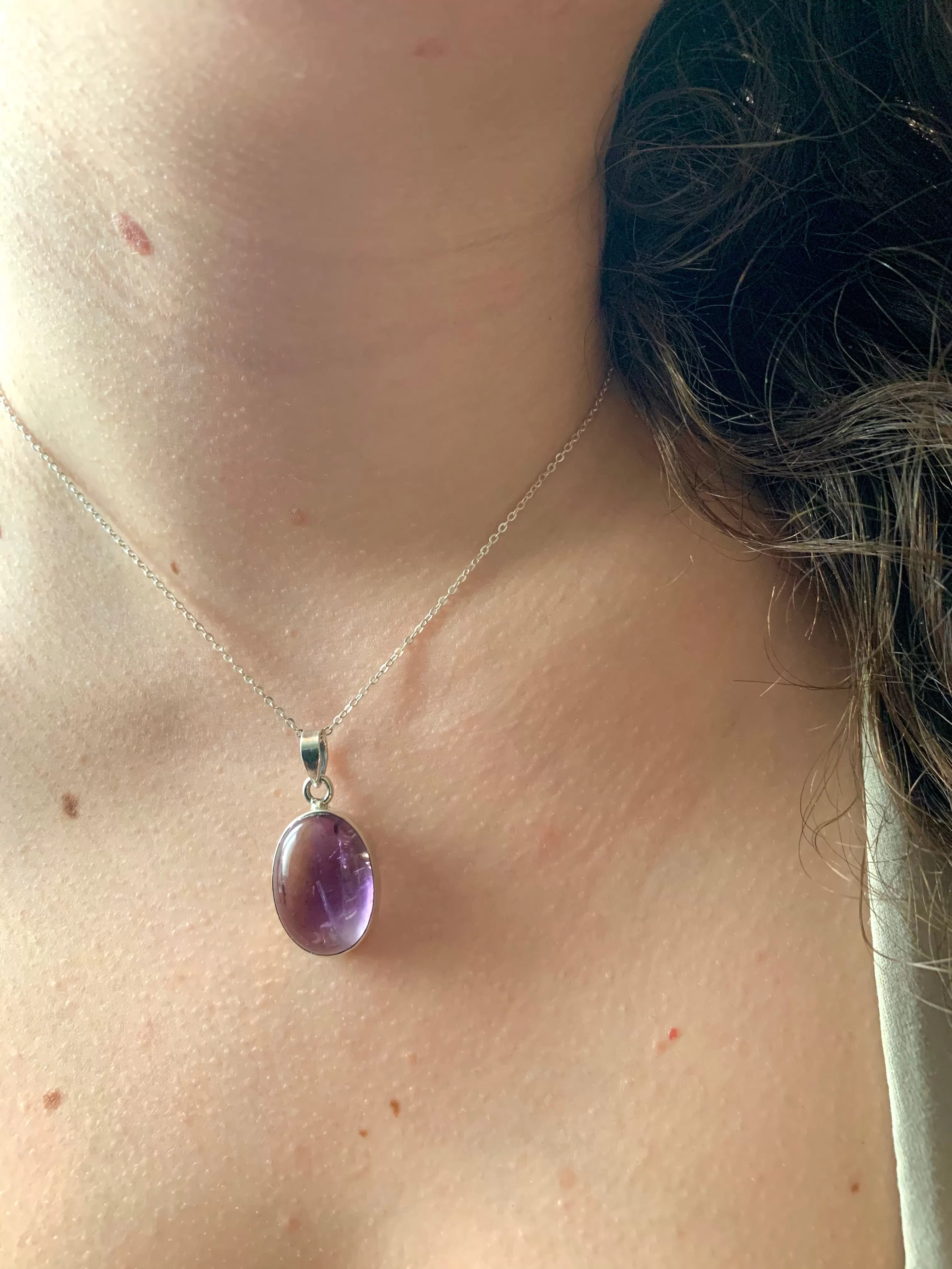 Ametrine Akoni Pendant - Small Oval