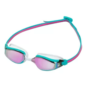 Aqua Sphere Fastlane - Pink Turquoise:Pink Titanium Mirrored