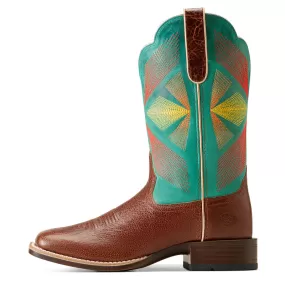 'Ariat' Women's 11 Oak Grove Western Square Toe - Gingersnap / Jaded