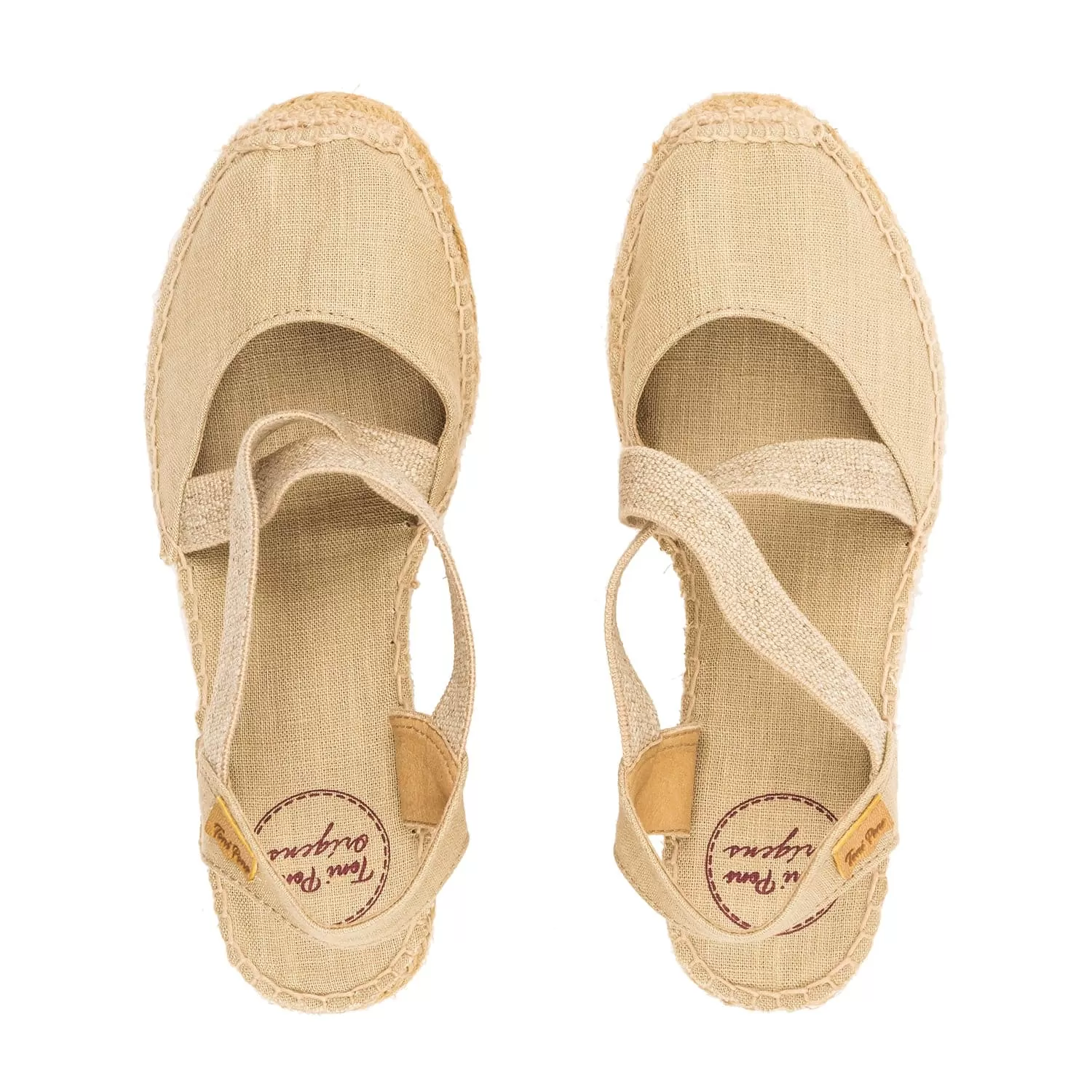 Basic Linen Wedge Espadrille for Women - Saba-L