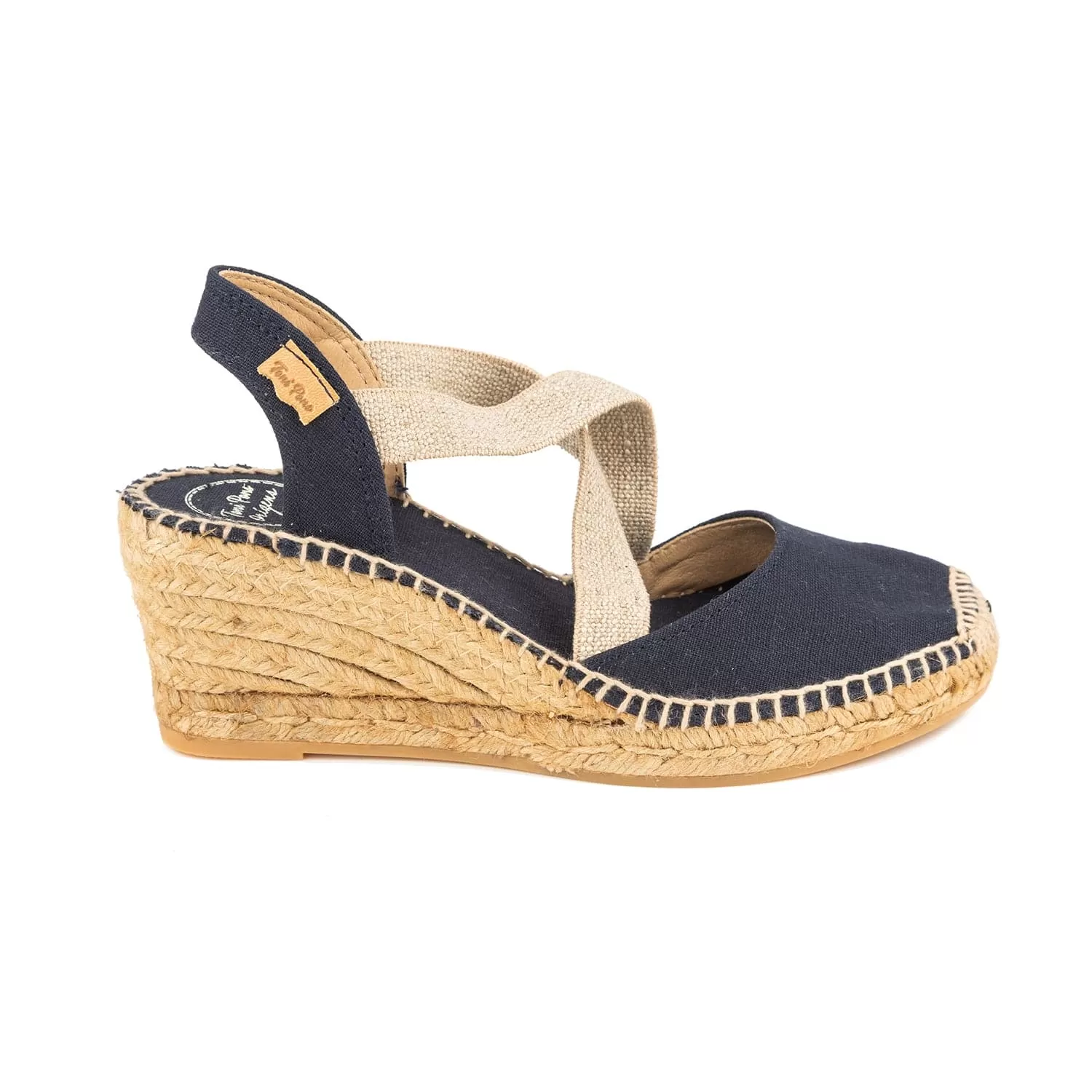 Basic Linen Wedge Espadrille for Women - Saba-L