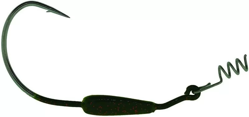 Bass Assassin Watermelon/Red Swim Hook 1/4oz 3ct SWIM14073