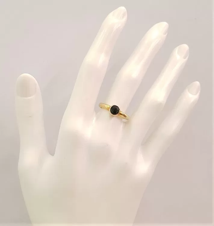 Black Sapphire Minette Ring