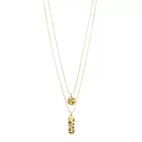 Blink Gold Plated 2-in-1 Necklace