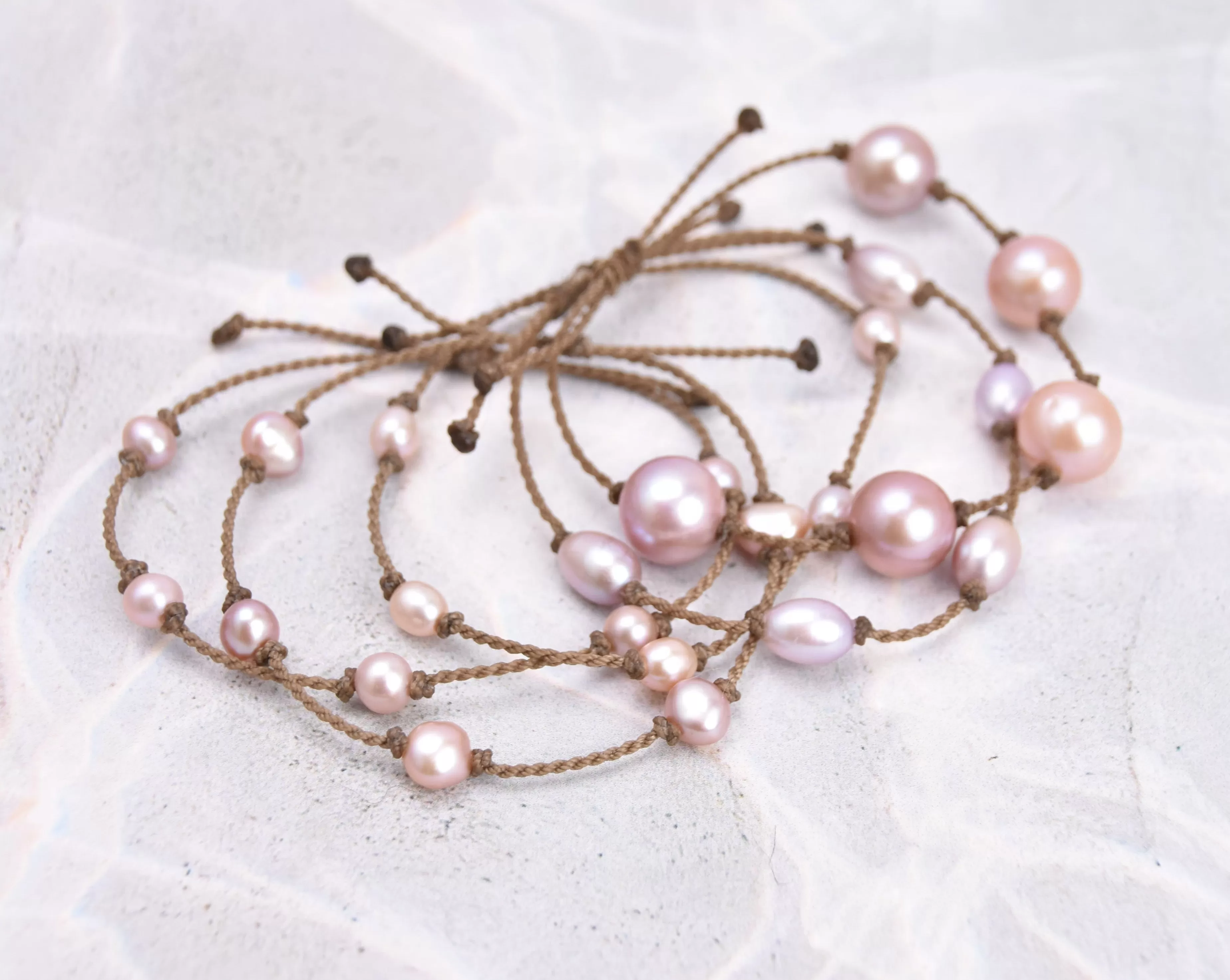 Blush Pearl Bracelets