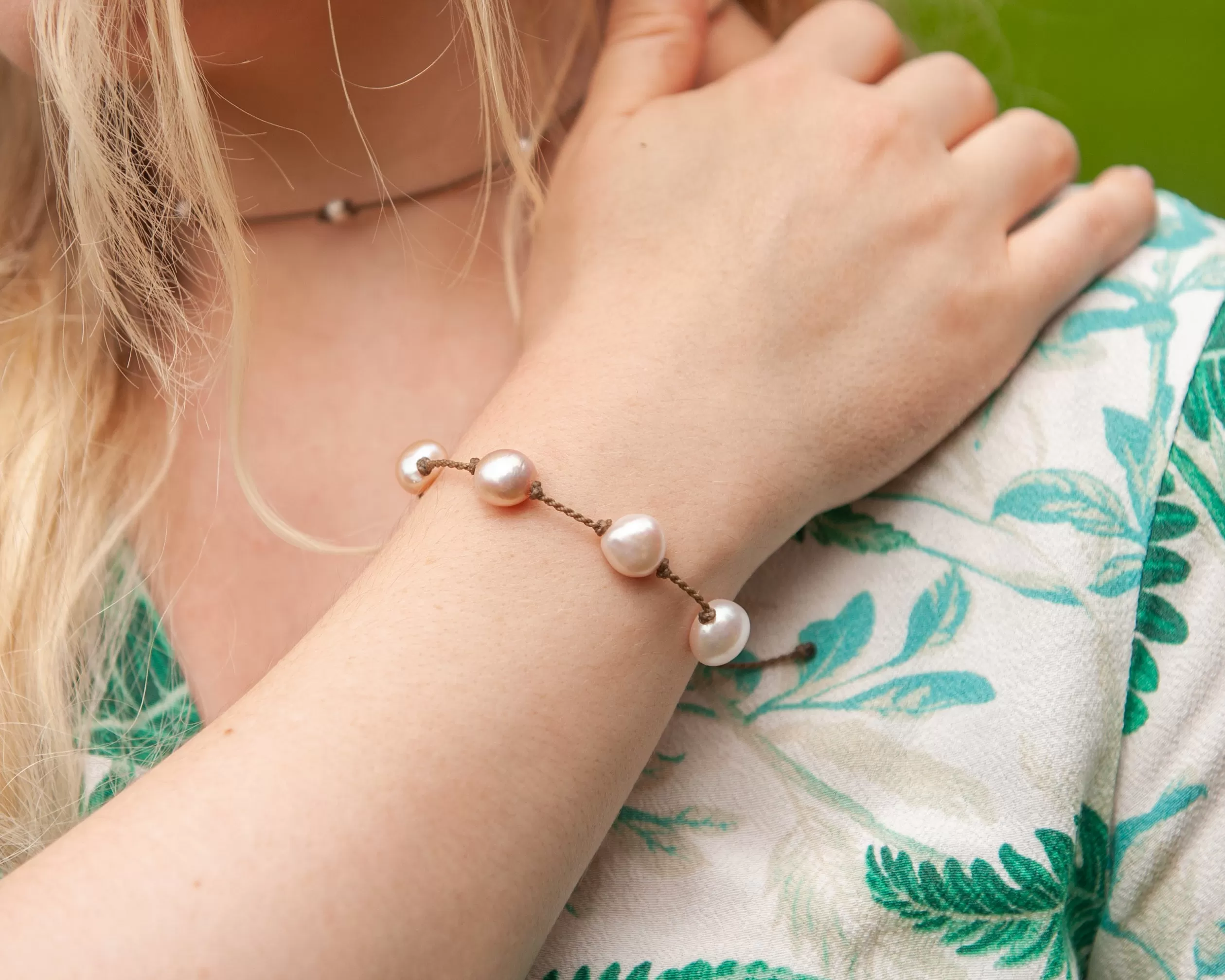 Blush Pearl Bracelets