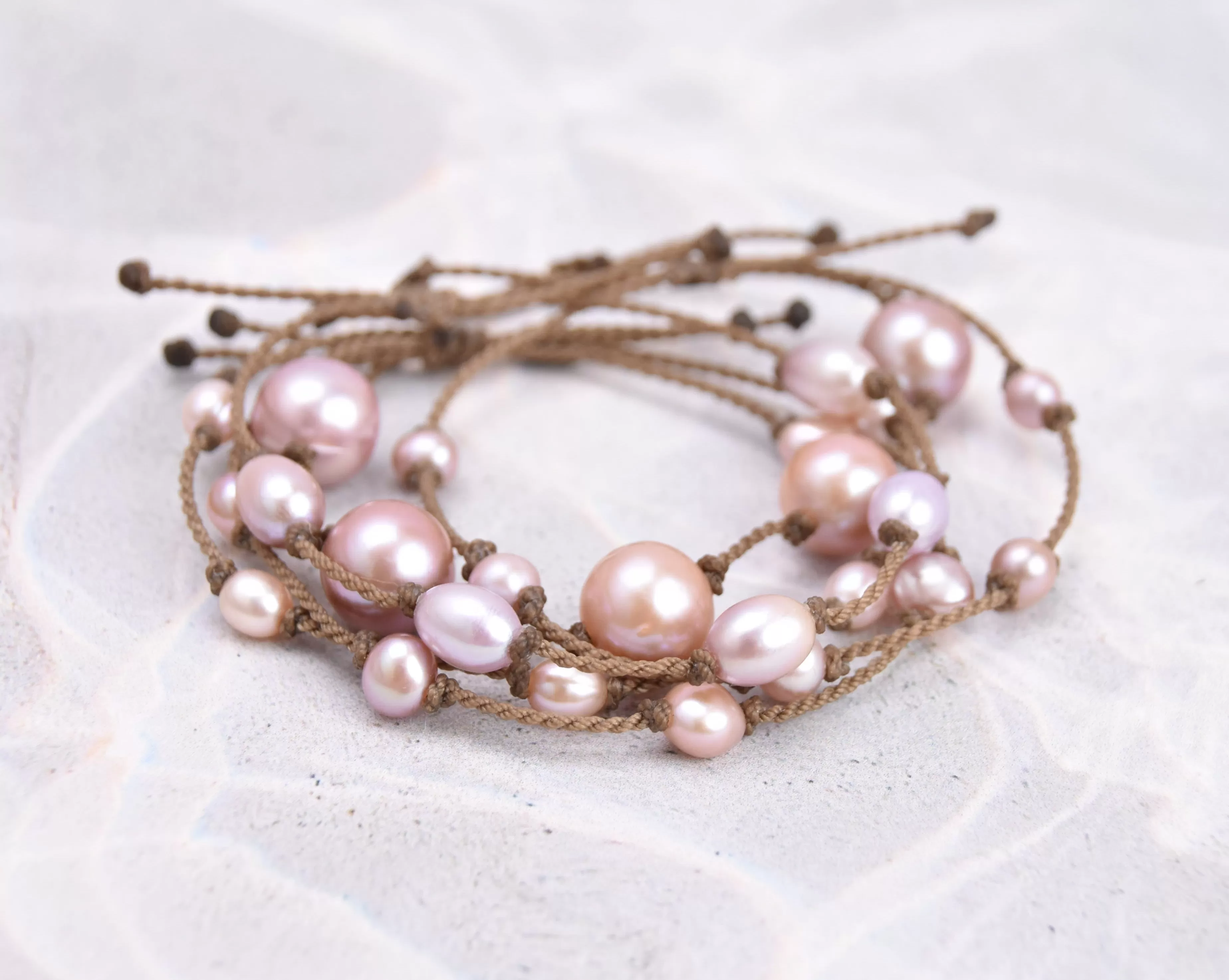 Blush Pearl Bracelets