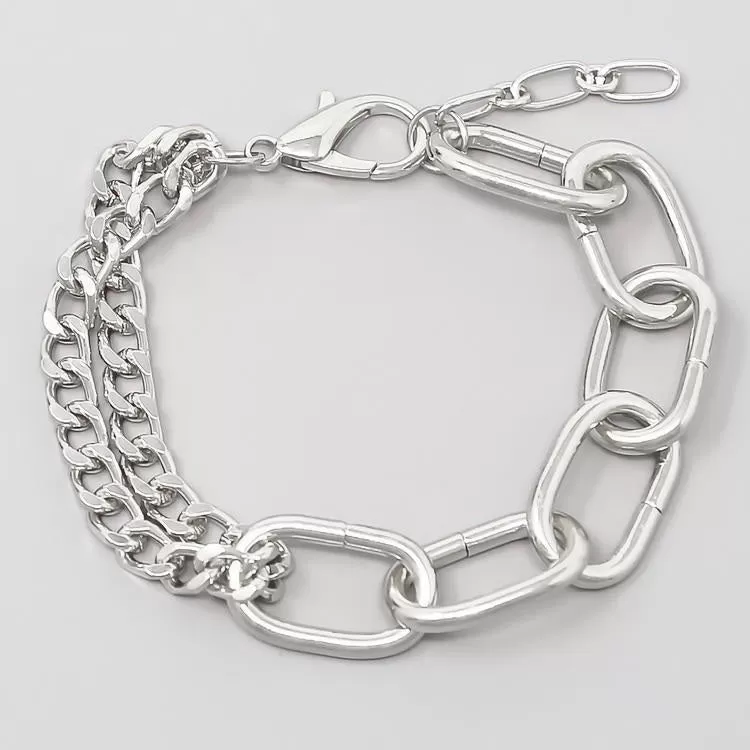 Chunky Chain Linked Bracelet