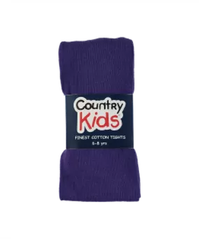 Country Kids Purple Tights