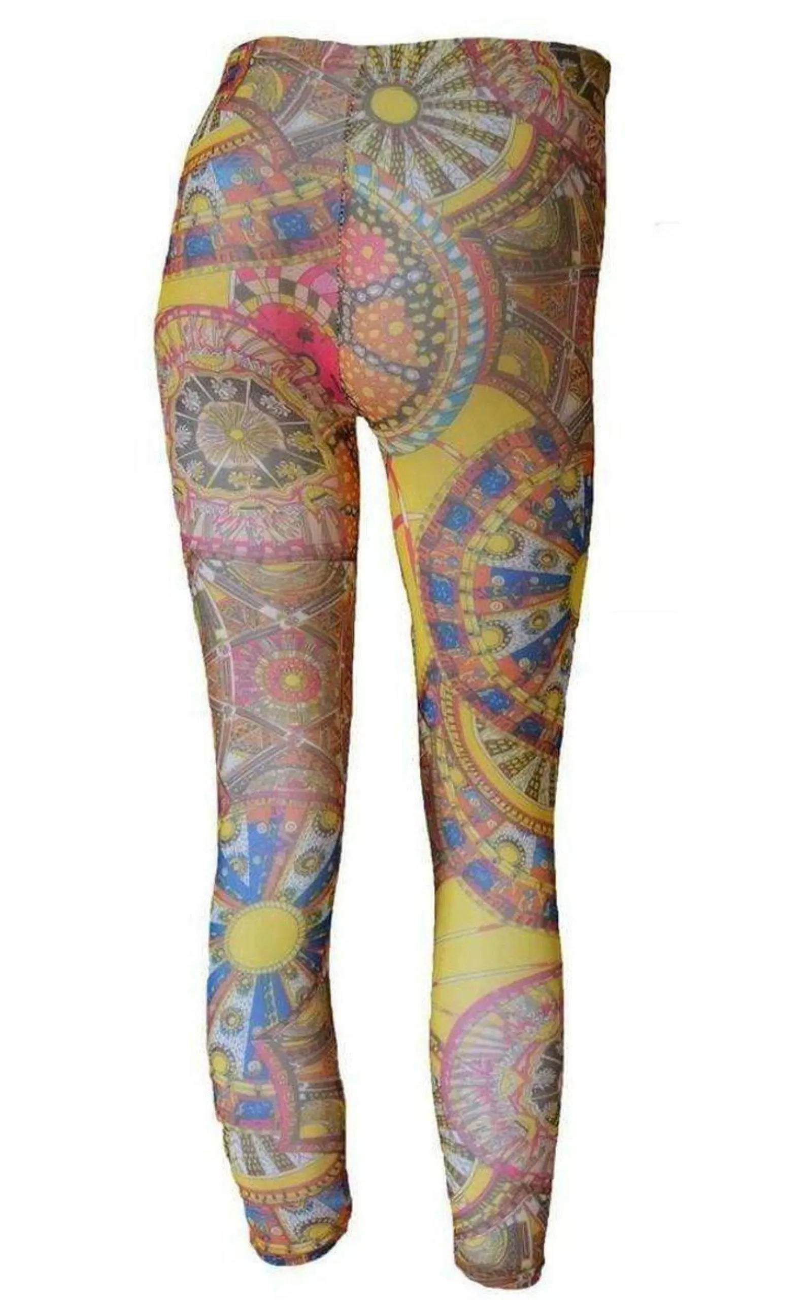 Designer Inspired See Through Legging One Size