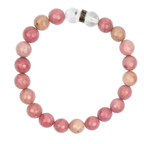 Faceted Rhodonite Bracelet