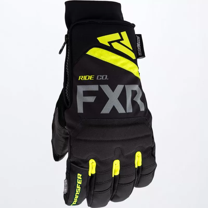 FXR Transfer Short Cuff Glove Black/Hi-Vis