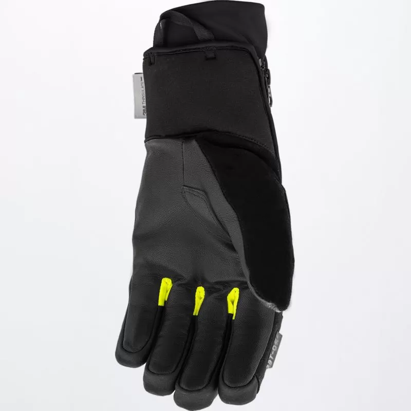 FXR Transfer Short Cuff Glove Black/Hi-Vis