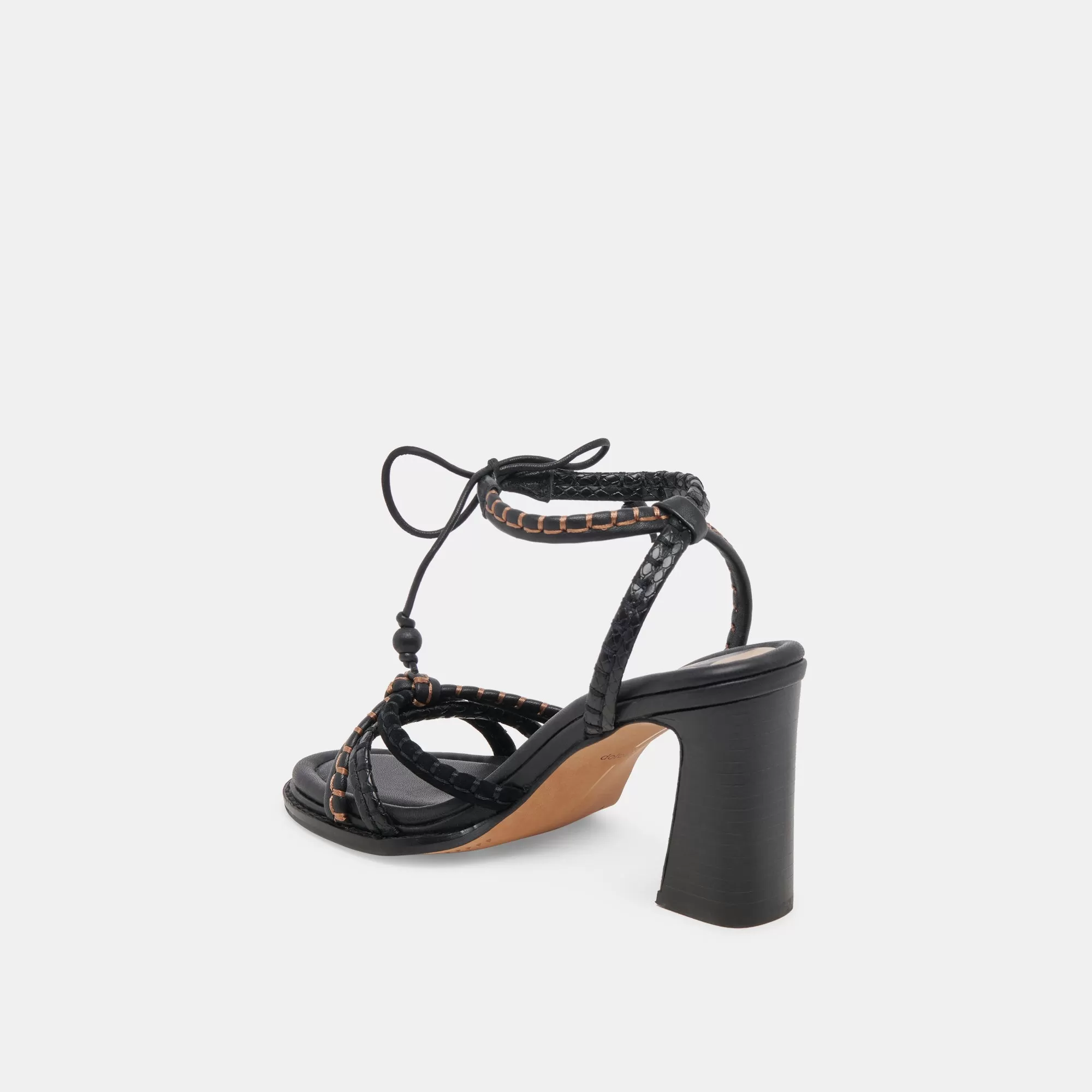 GAZELE HEELS BLACK MULTI LEATHER