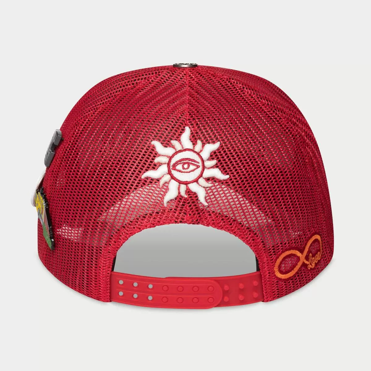 GodSpeed Forever Trucker Hat (Red/ Black)