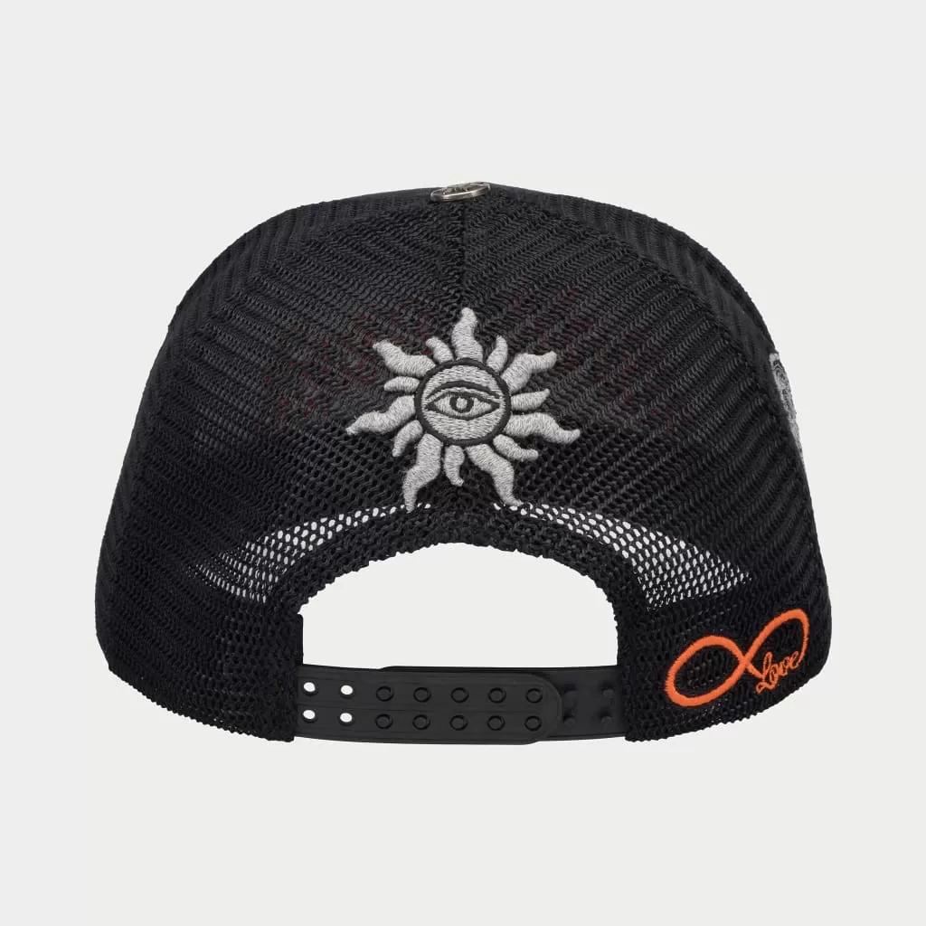 Godspeed GS Forever Trucker Hat Black/Red