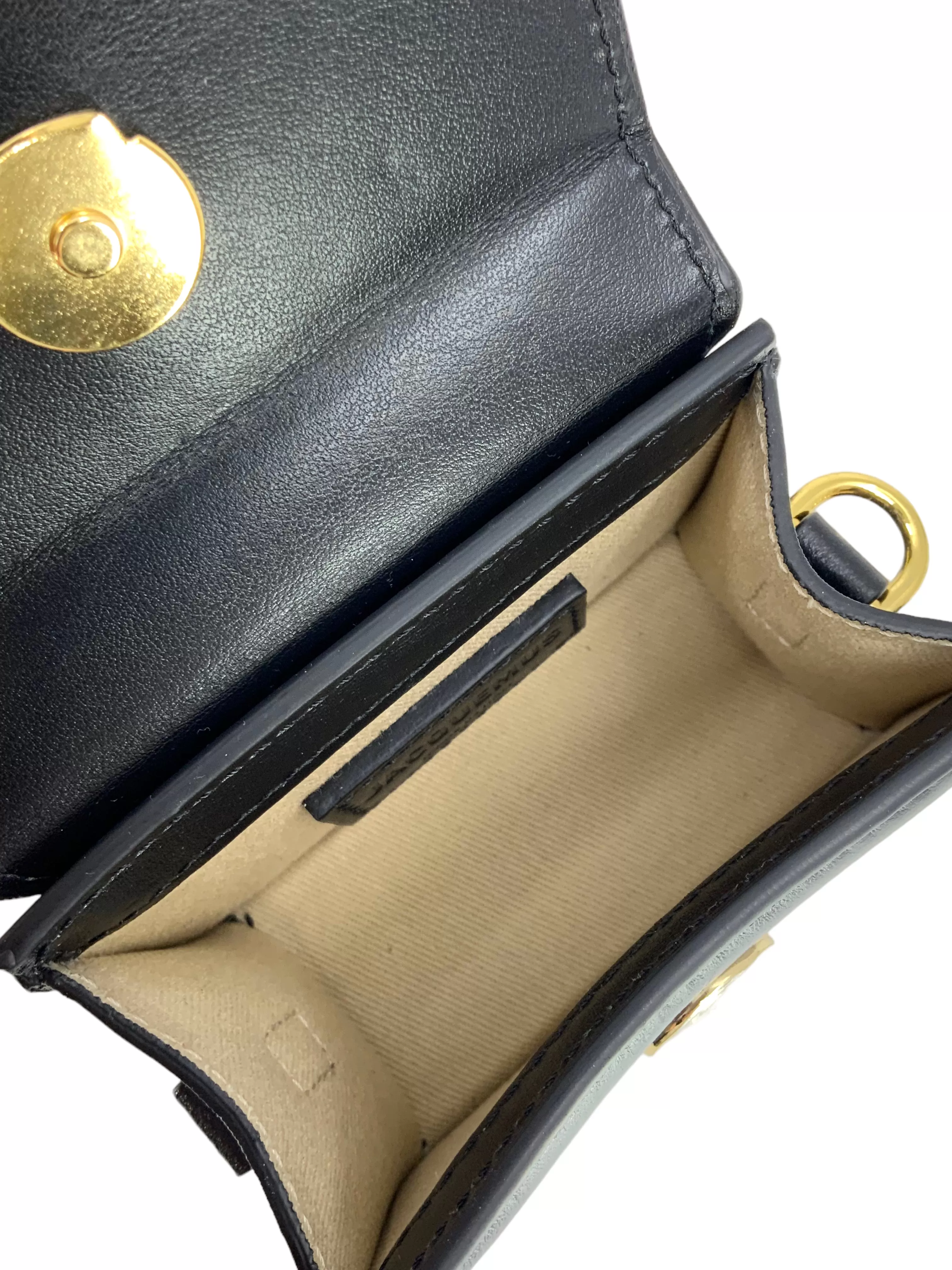 Jacquemus Le Chiquito Mini Leather Top Handle Bag