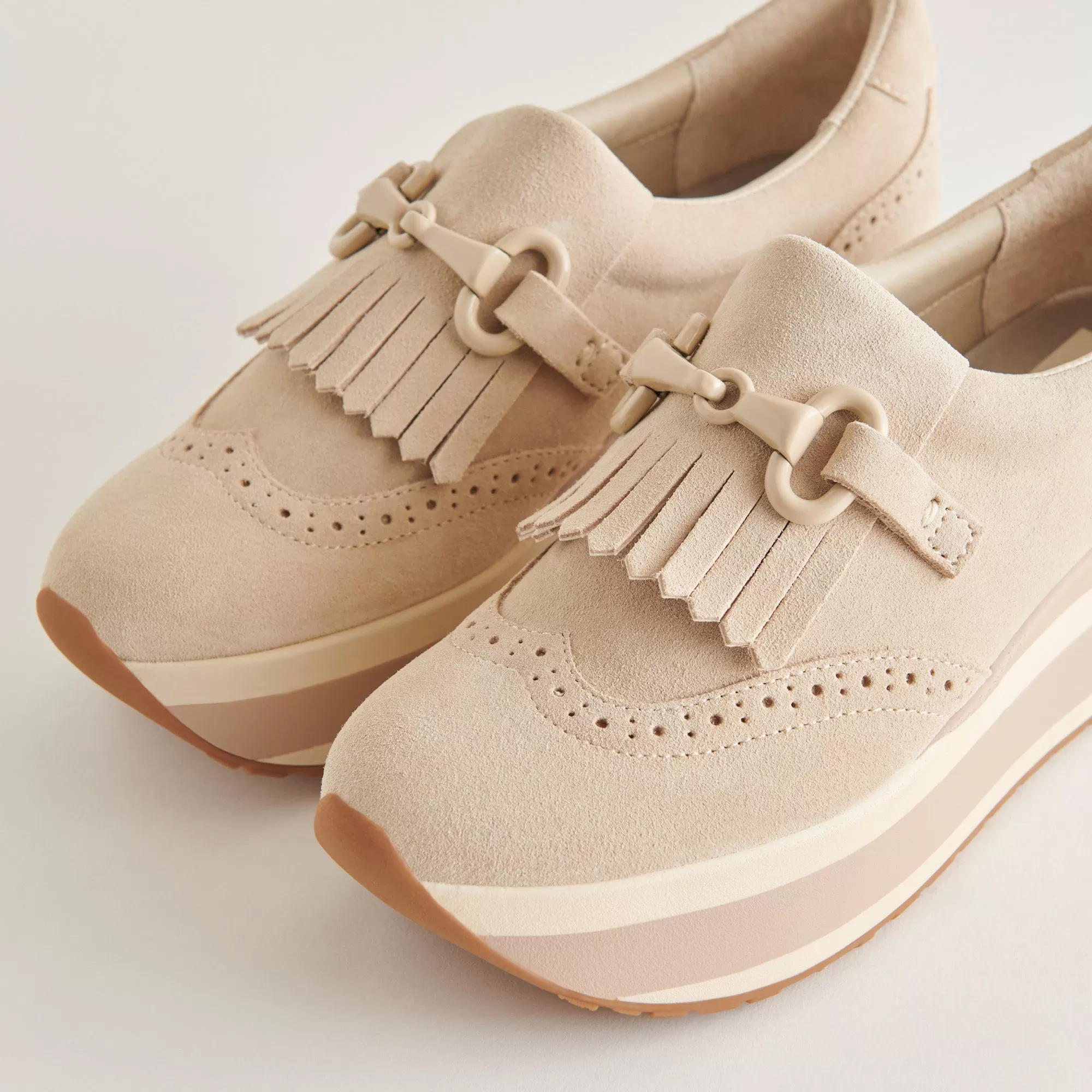 JHAX SNEAKERS ALMOND SUEDE - re:vita