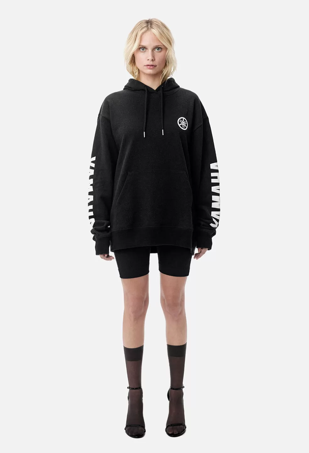 John Elliott X Yamaha Hoodie / Black X Yellow