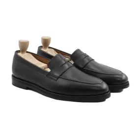 Krag - Men's Black Calf Leather Loafer