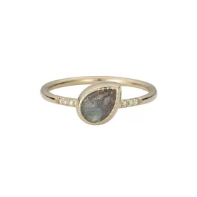 Labradorite Tilt Ring