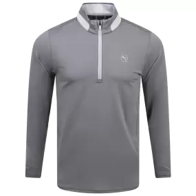 Lightweight Quarter Zip Mid Layer Sky/Grey - 2024