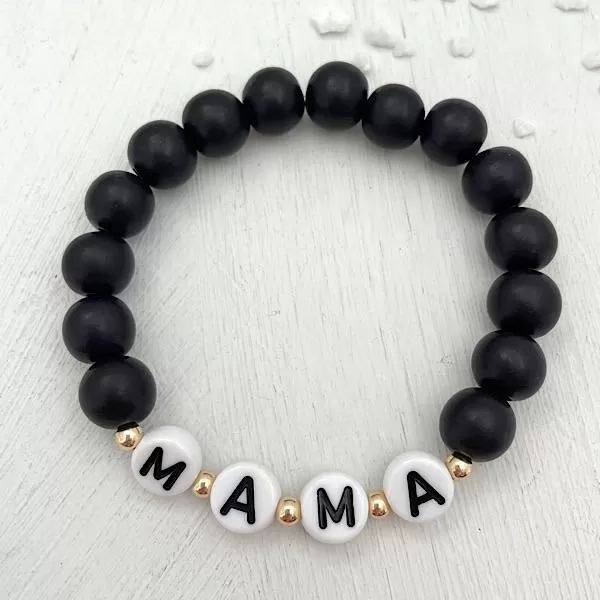 MAMA Boho Bead Bracelet