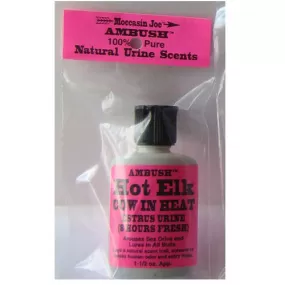 Mocassin Joe Hot Elk Cow In Heat 1.5 Oz Scent