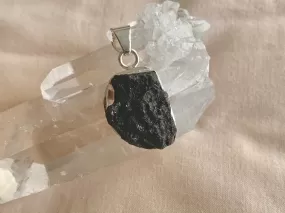 Moldavite Ansley Pendant - Freeform G