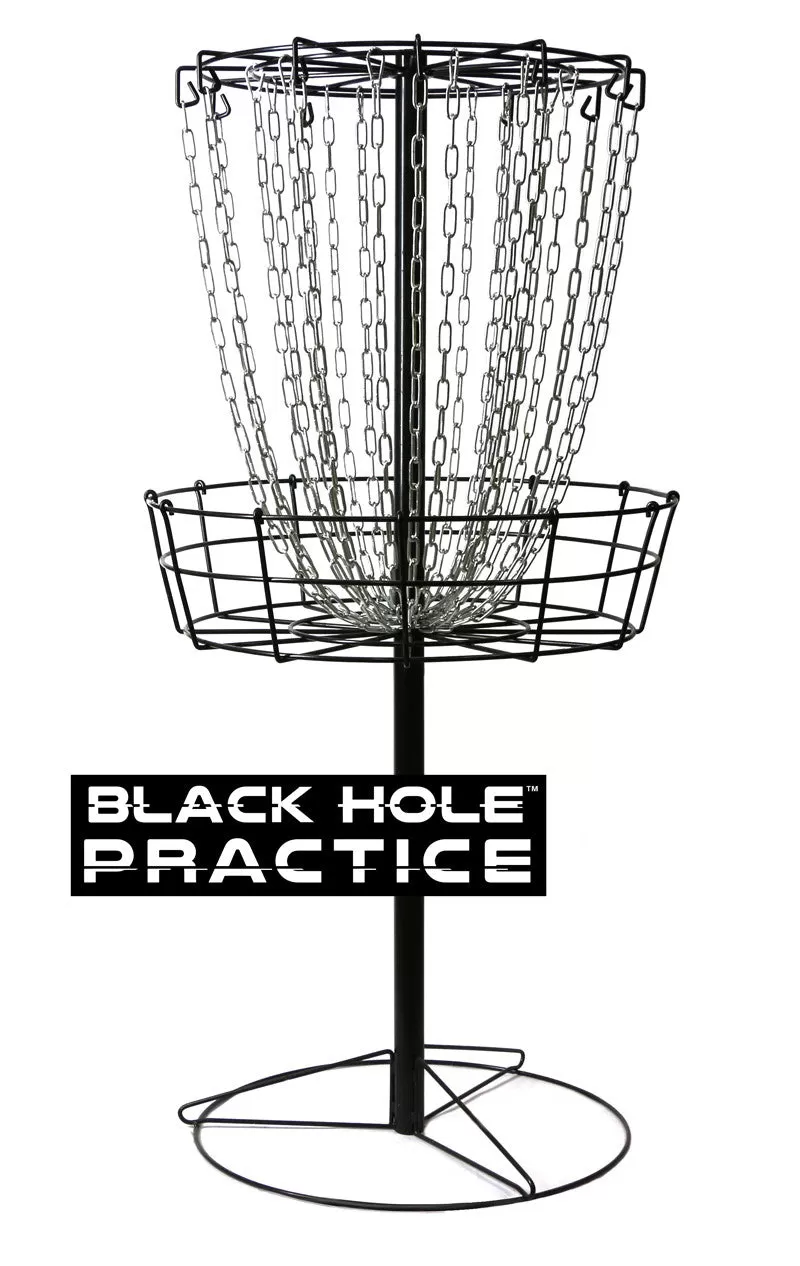 MVP Black Hole Practice Disc Golf Basket