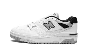 New Balance 550 White Concrete Black