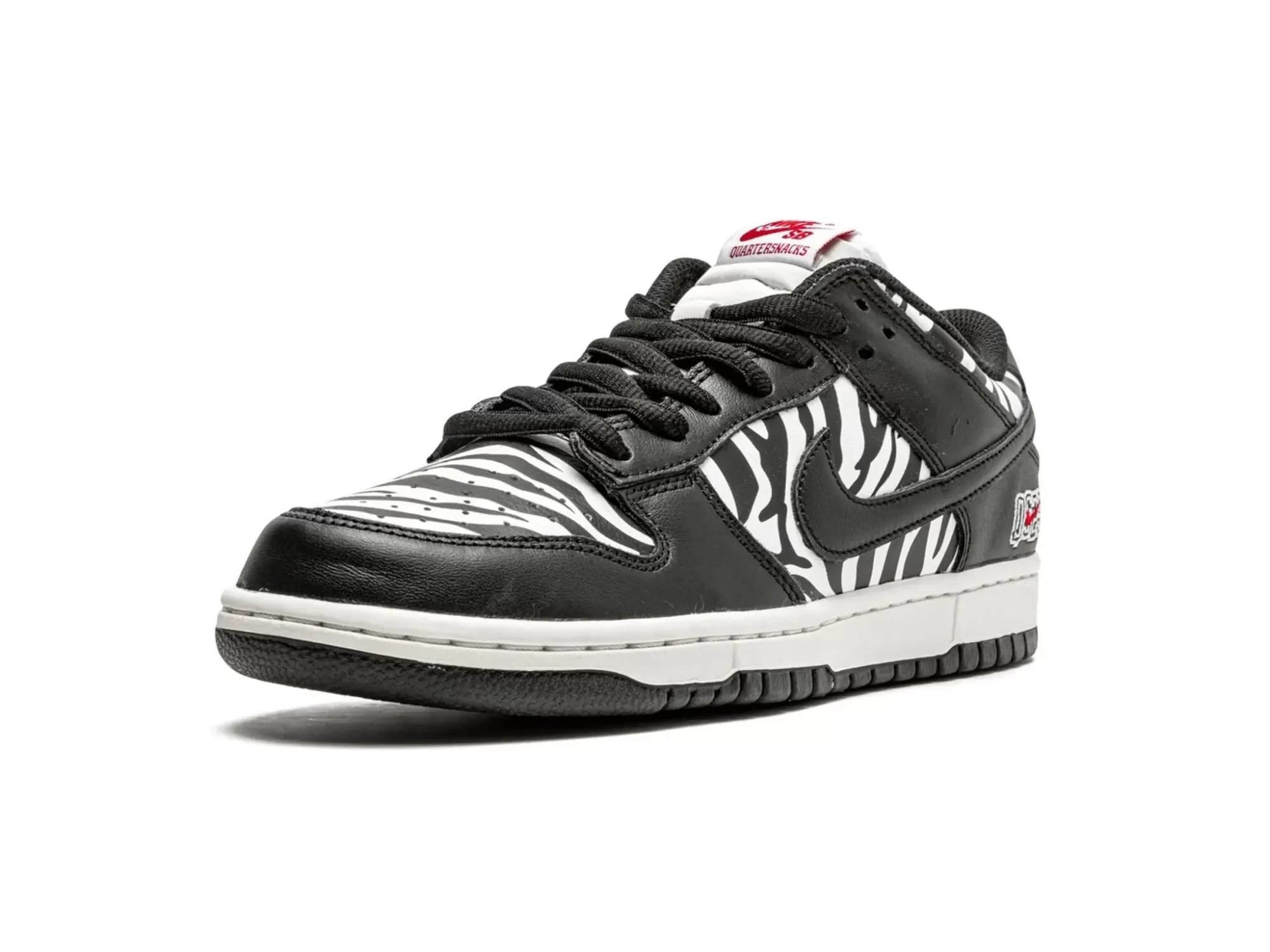 Nike SB Dunk Low OG X Quartersnacks "Zebra"