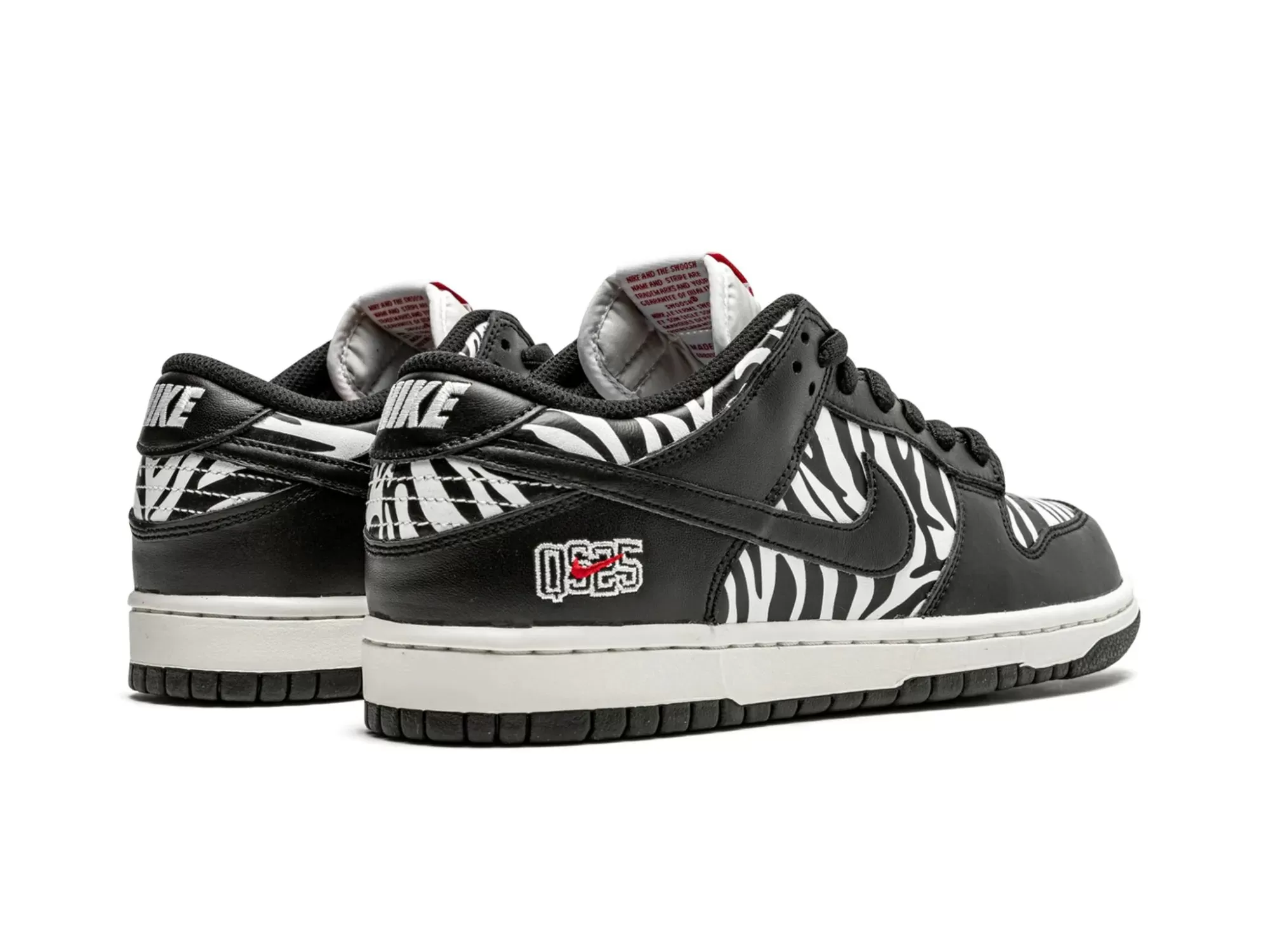 Nike SB Dunk Low OG X Quartersnacks "Zebra"