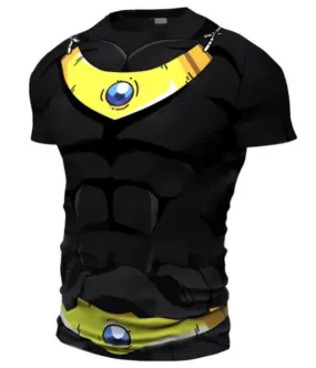 Onyx Broly Dragon Ball Z Short Sleeve Compression Rash Guard